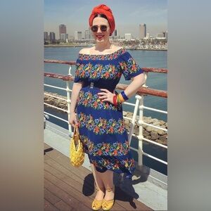 Old Navy floral peasant style dress